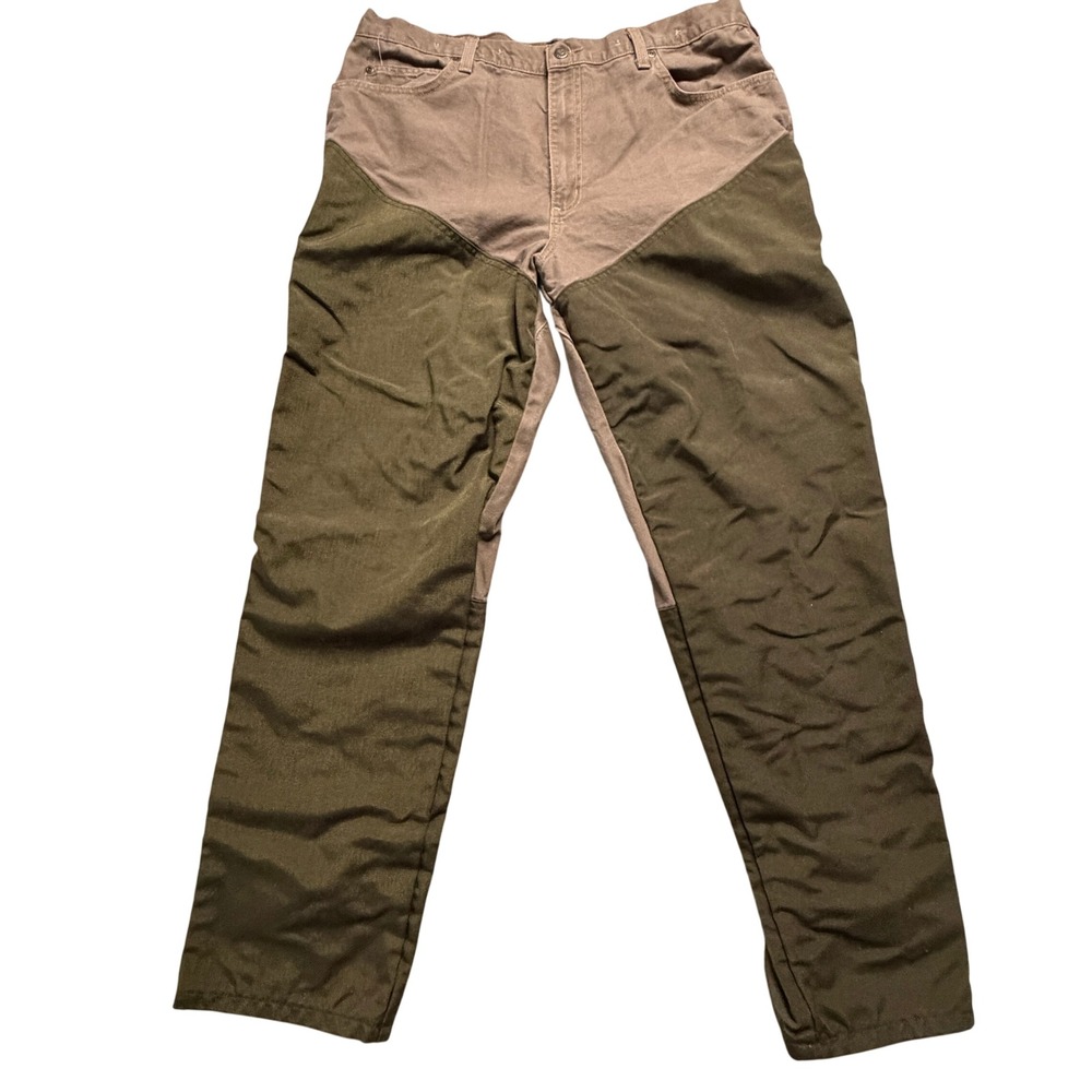 RedHead Mens Field Pants Brown Denim Brush Hunting Trousers W38xL32 BPS-0178